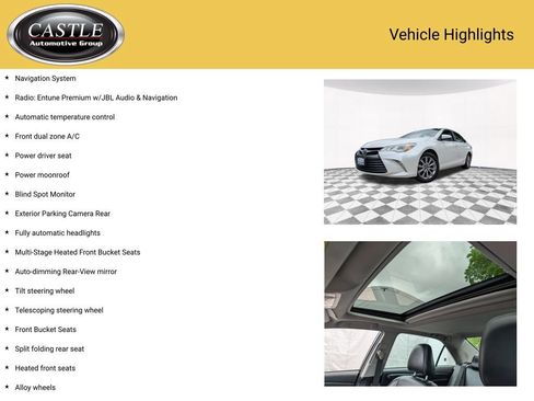 Used 2015 Toyota Camry XLE FWD image 4