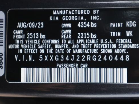 Used 2024 Kia K5 EX FWD image 31