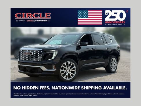 New 2026 GMC Acadia Denali AWD/4WD image 1