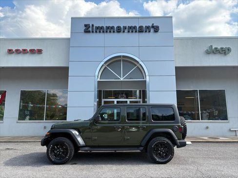 Certified 2020 Jeep Wrangler Unlimited Sport AWD/4WD image 1