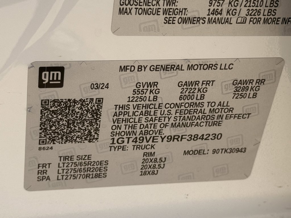 Used 2024 GMC Sierra 3500 AT4 w/ AT4 Premium Plus Package AWD/4WD image 30