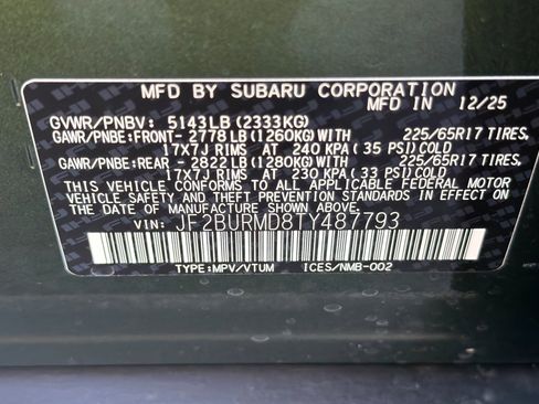 New 2026 Subaru Outback Wilderness image 27