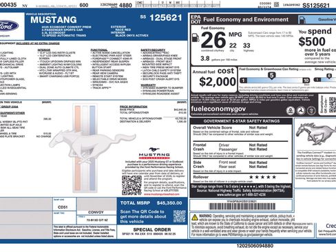 Used 2025 Ford Mustang Premium RWD image 27