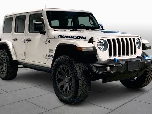 Used 2021 Jeep Wrangler Unlimited Rubicon 4xe w/ Safety Group image 2