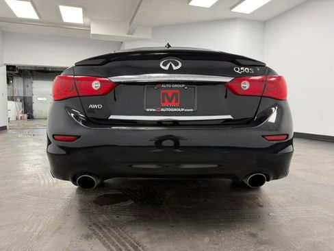 Used 2015 INFINITI Q50 4dr Sdn Premium AWD w/ Deluxe Touring Package image 8