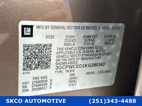 Used 2019 Chevrolet Silverado 1500 LT w/ Texas Edition image 26