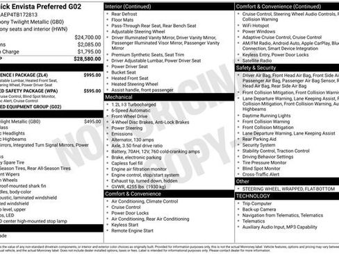 New 2026 Buick Envista Preferred w/ Convenience I Package image 3