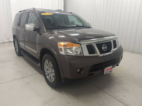 Used 2015 Nissan Armada Platinum w/ 2nd Row Captain Seat Package AWD/4WD image 5