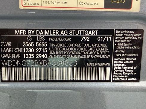 Used 2011 Mercedes-Benz S 550 image 19