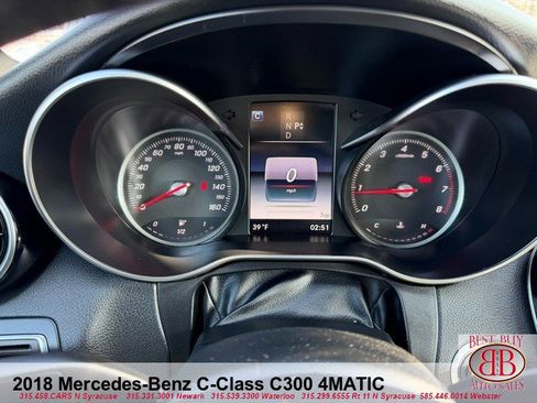 Used 2018 Mercedes-Benz C 300 4MATIC Sedan w/ Premium Package image 12