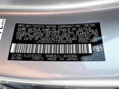 Used 2026 Toyota Prius Plug-In Hybrid image 35