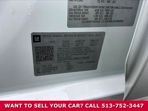Used 2021 Chevrolet Silverado 1500 LT Trail Boss w/ Convenience Package II AWD/4WD image 17