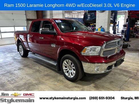 Used 2014 RAM 1500 Laramie Longhorn w/ Convenience Group AWD/4WD image 1
