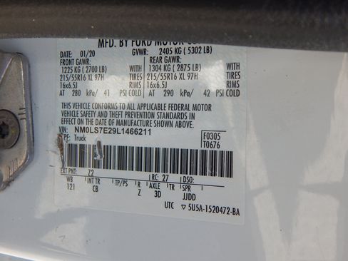 Used 2020 Ford Transit Connect XL FWD image 29