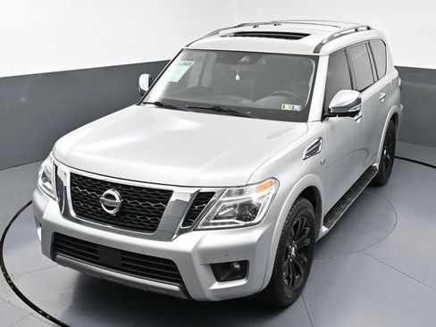 Used 2019 Nissan Armada Platinum w/ Captain's Chairs Package image 44