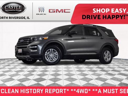 Used 2021 Ford Explorer XLT w/ Equipment Group 202A AWD/4WD image 1