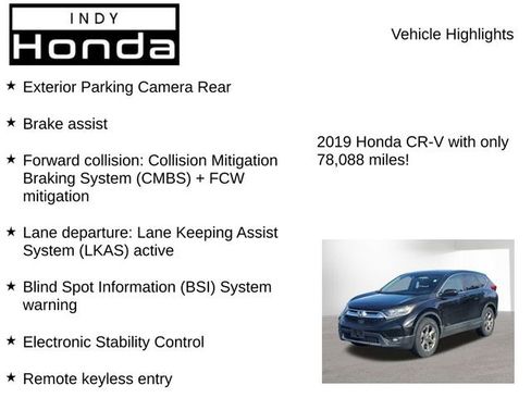 Used 2019 Honda CR-V EX-L image 7