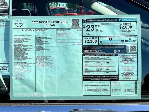 New 2025 Nissan Pathfinder SL image 14