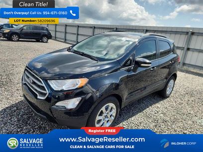 Used 2019 Ford EcoSport SE