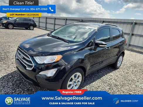 Used 2019 Ford EcoSport SE FWD image 1
