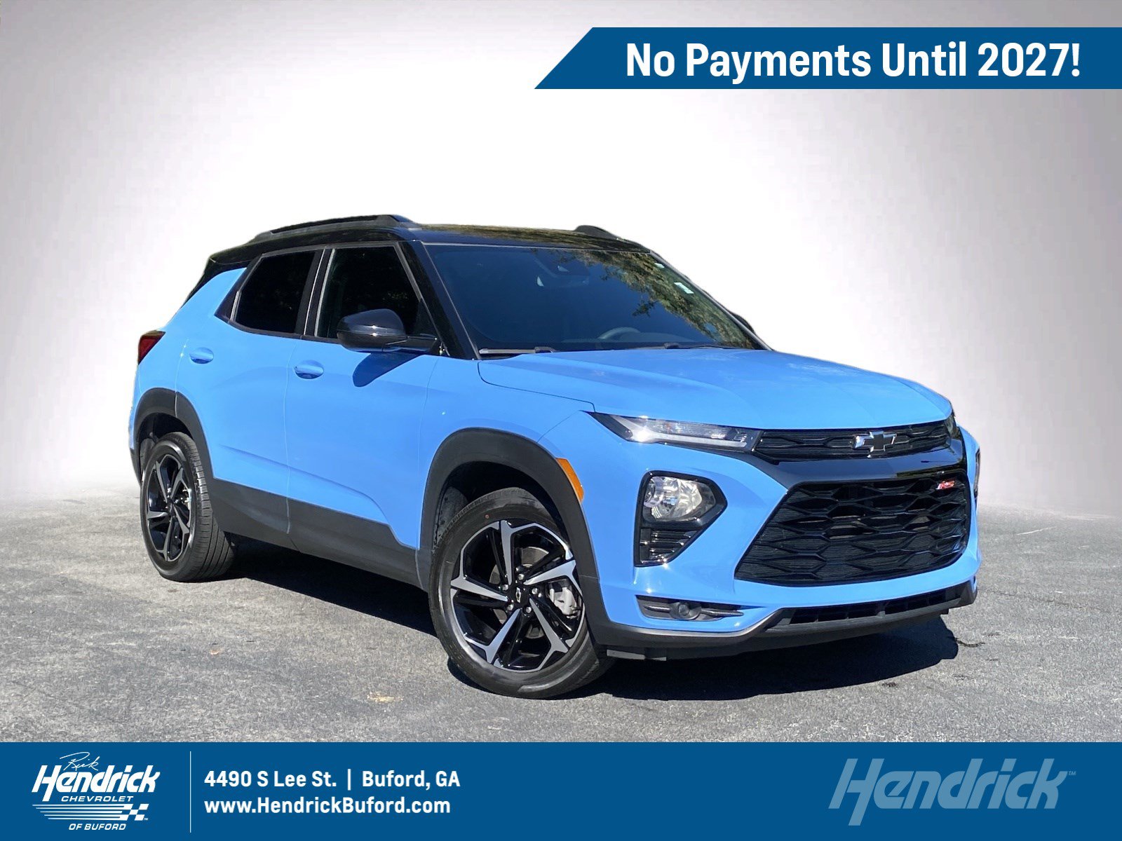 Used 2023 Chevrolet TrailBlazer RS w/ Sun and Liftgate Package AWD/4WD 360° Tour