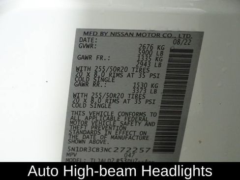 Used 2022 Nissan Pathfinder SL w/ SL Premium Package image 22