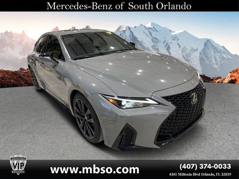 Used 2025 Lexus IS 350 F Sport w/ Accessory Package RWD image 1
