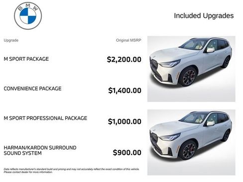 Used 2026 BMW X3 xDrive30 w/ M Sport Package image 3