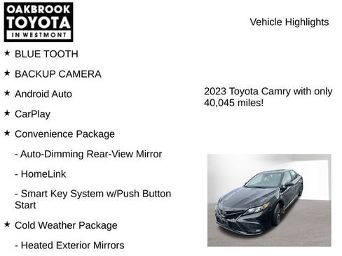 Certified 2023 Toyota Camry SE image 7