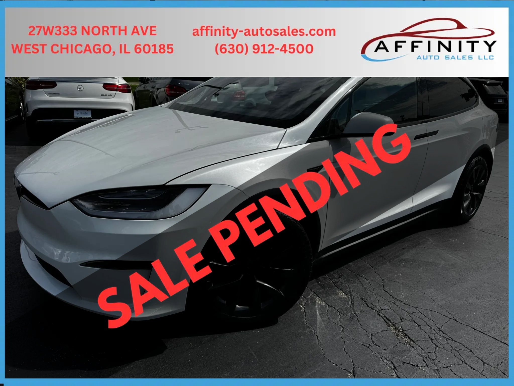 Used 2022 Tesla Model X AWD/4WD image 1