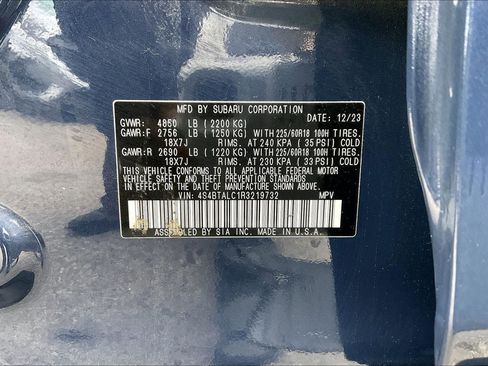 Certified 2024 Subaru Outback Onyx Edition image 33