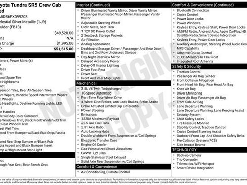 Used 2023 Toyota Tundra SR5 AWD/4WD image 15