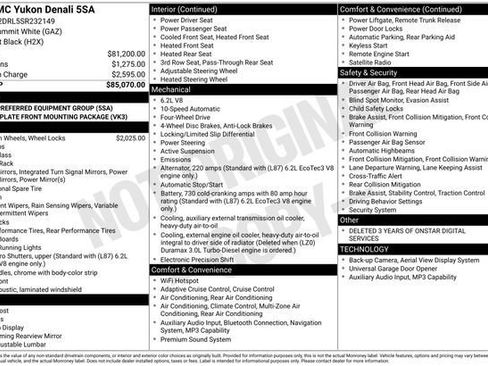 Used 2025 GMC Yukon Denali AWD/4WD image 3
