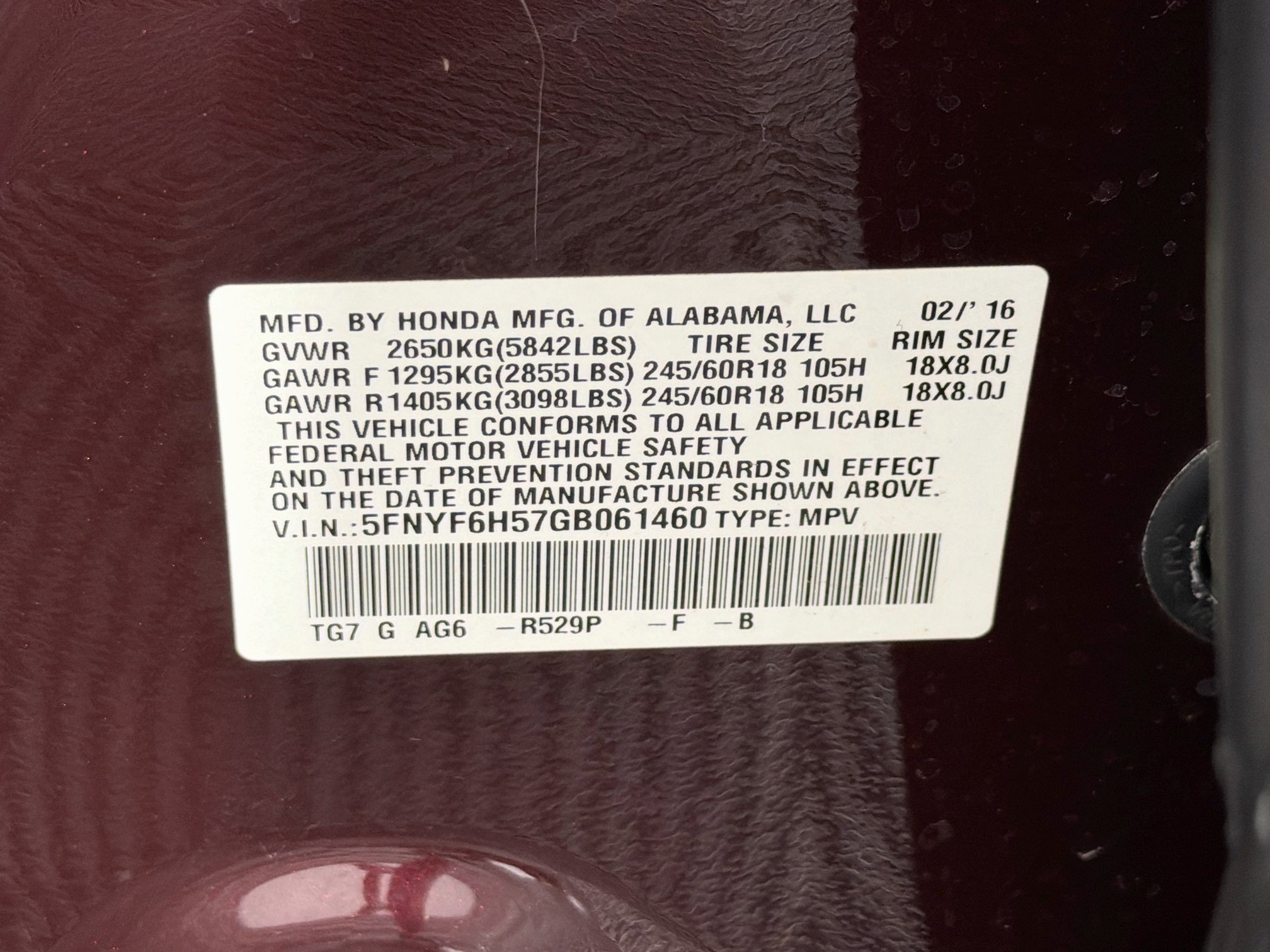 Used 2016 Honda Pilot EX-L image 12