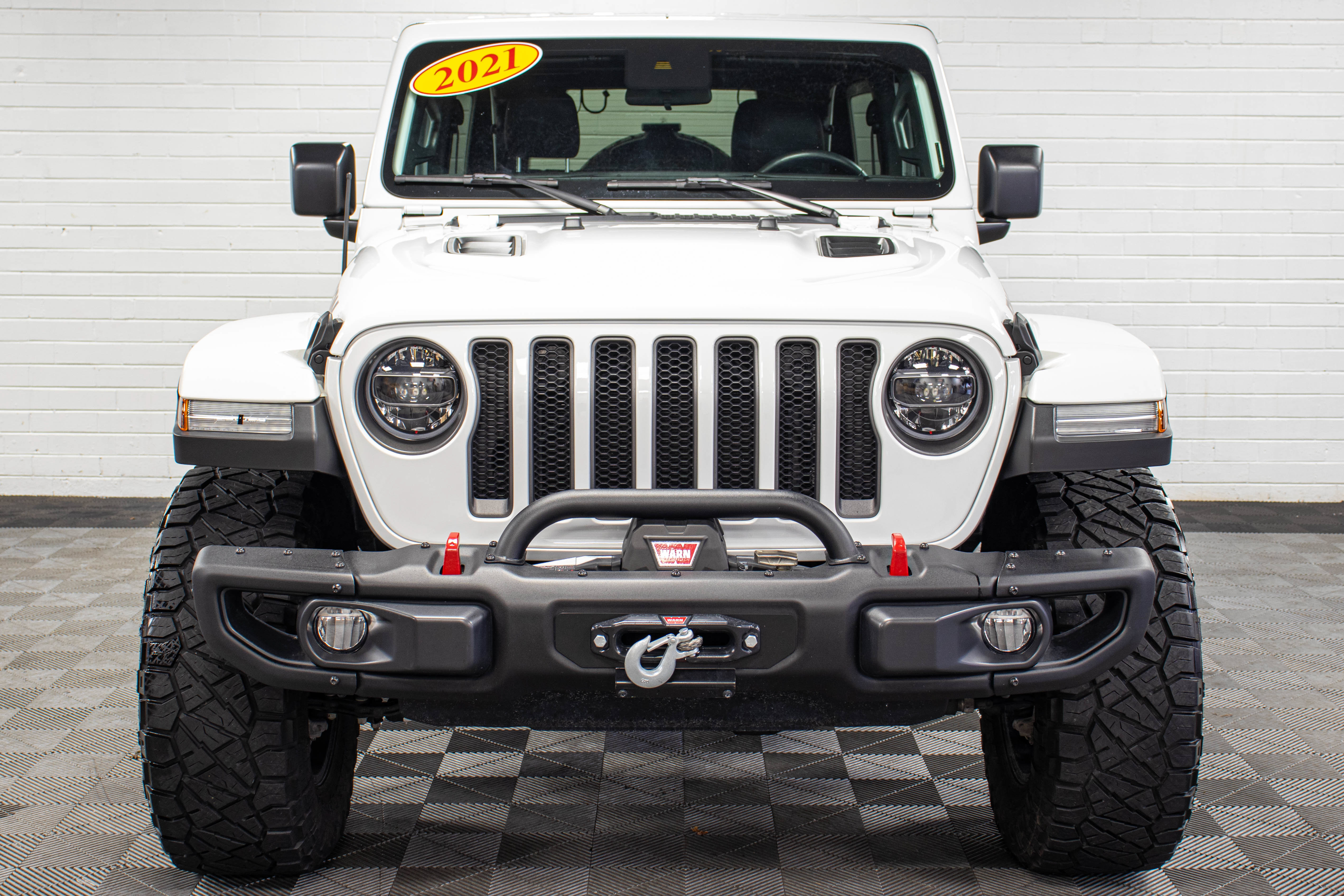 Used 2021 Jeep Wrangler Unlimited Rubicon w/ Steel Bumper Group AWD/4WD image 8