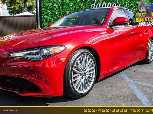 Used 2018 Alfa Romeo Giulia Ti w/ Quick Order Package 22Z Lusso RWD image 2