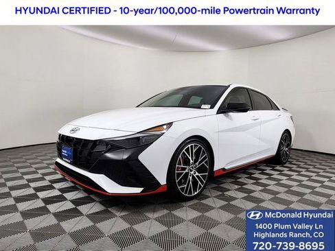 Certified 2023 Hyundai Elantra N w/ Cargo Package FWD image 1