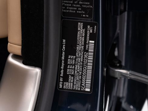 Certified 2016 Rolls-Royce Dawn image 54