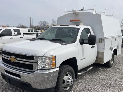 Used 2013 Chevrolet Silverado 3500 W/T w/ Skid Plate Package image 1