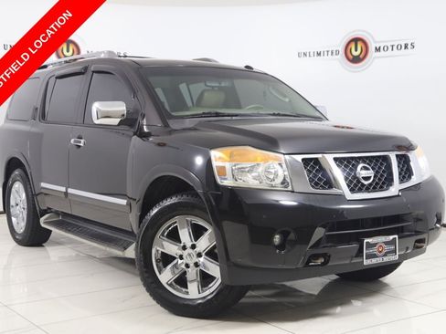 Used 2011 Nissan Armada Platinum w/ 2nd Row Captain Seat Pkg AWD/4WD image 1