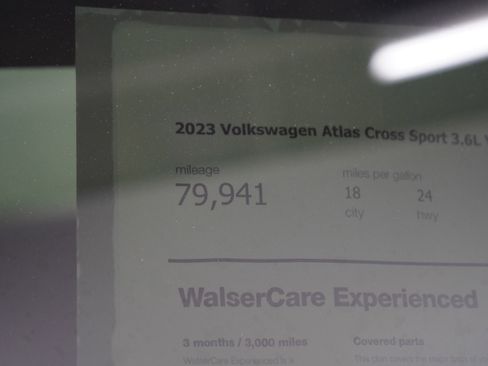 Used 2023 Volkswagen Atlas Cross Sport SE w/ Black Wheel Package AWD/4WD image 30
