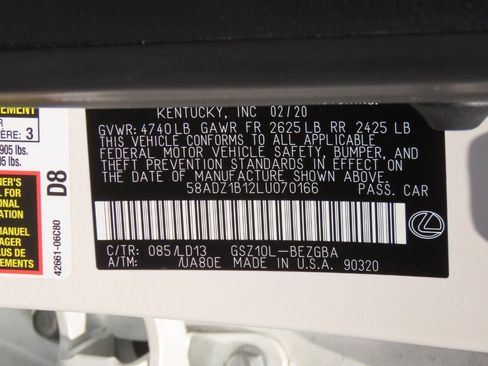 Used 2020 Lexus ES 350 w/ Premium Package FWD image 29