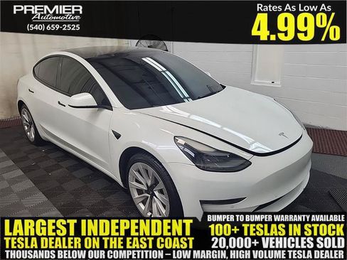Used 2022 Tesla Model 3 Long Range AWD/4WD image 1