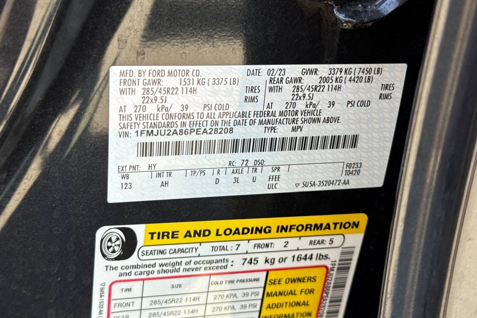 Used 2023 Ford Expedition Limited AWD/4WD image 30