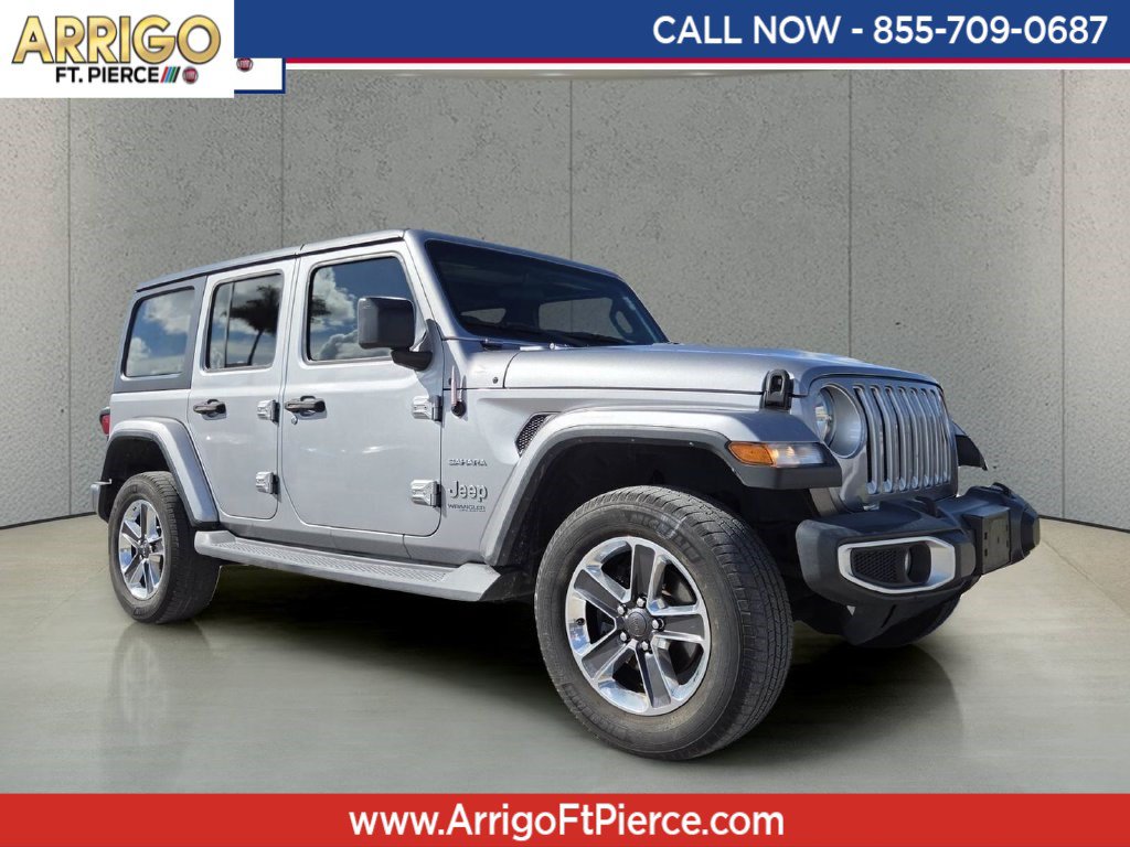 Used 2019 Jeep Wrangler Unlimited Sahara AWD/4WD image 1