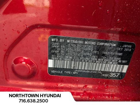Used 2019 Mitsubishi Outlander Sport LE AWD/4WD image 30