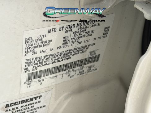 Used 2013 Lincoln MKX FWD image 28