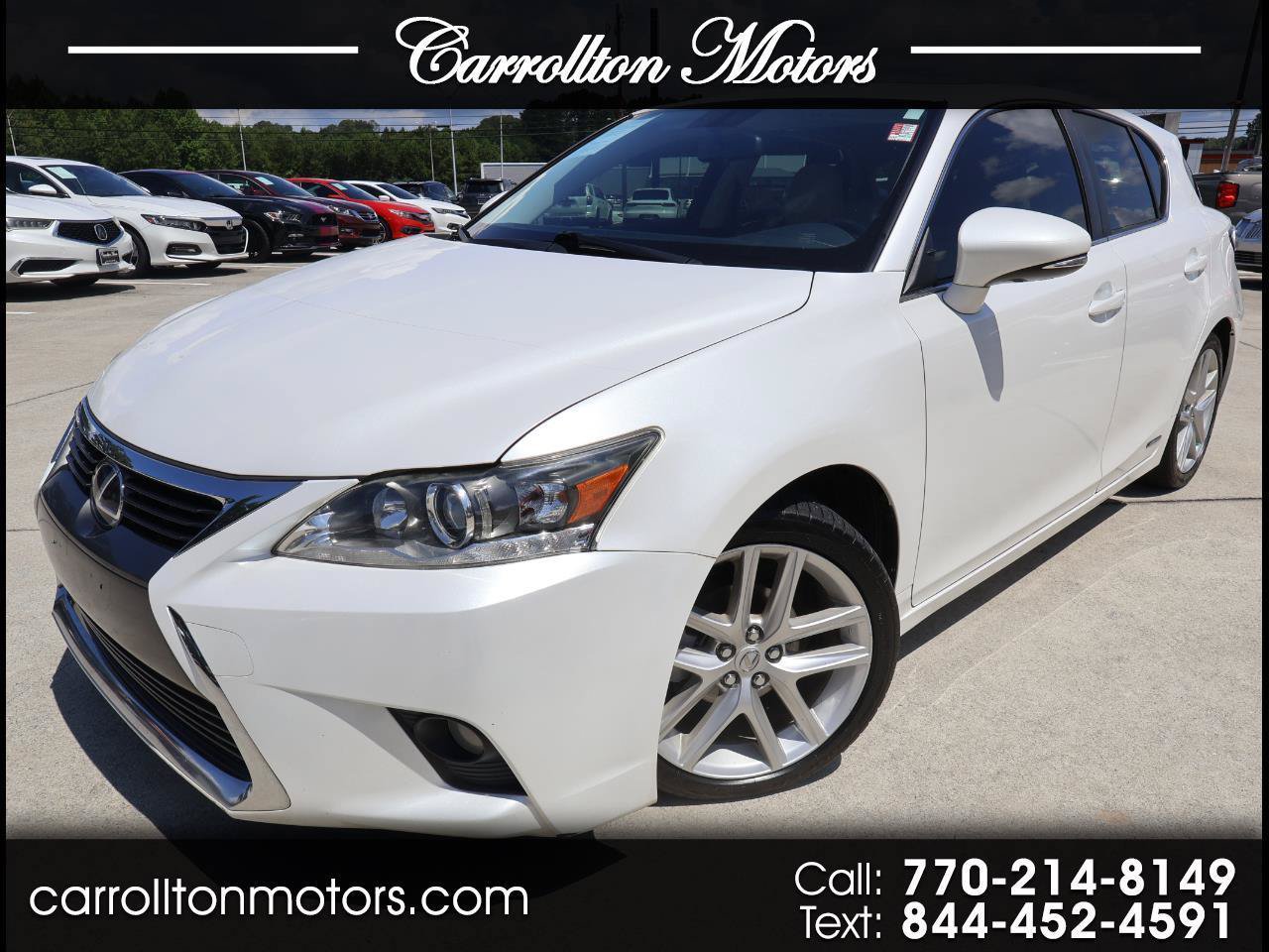 Used 2016 Lexus CT 200h w/ Seat Comfort Package FWD image 1