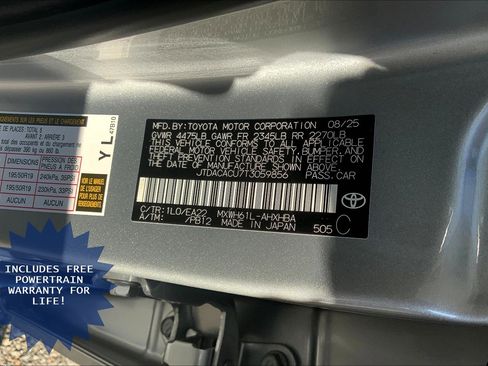 New 2026 Toyota Prius Plug-In Hybrid FWD image 17