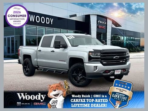 Used 2018 Chevrolet Silverado 1500 LTZ Z71 w/ Redline Edition image 1